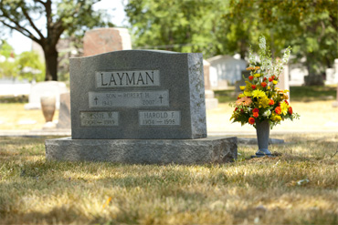 Cemetery Vases, Cemetery Flower Vases, Cemetery Vases